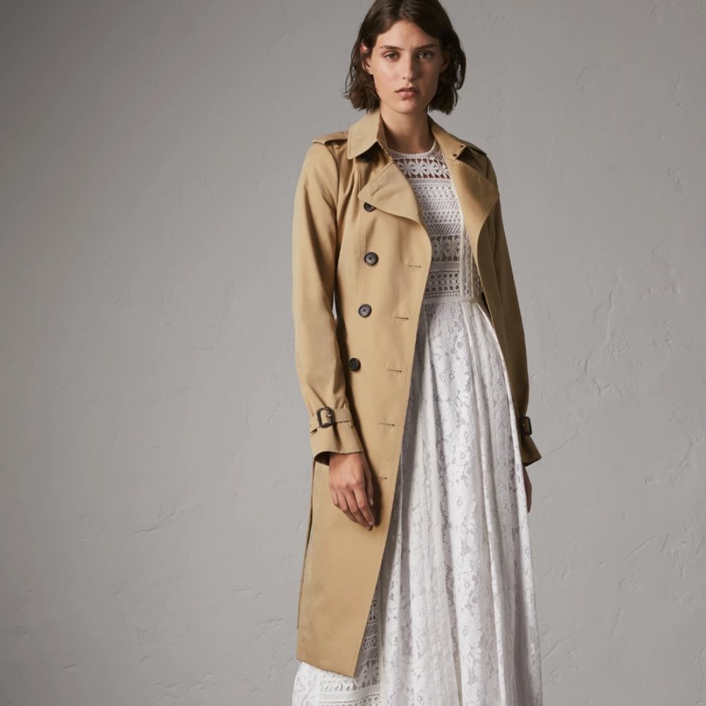 Burberry Sandringham Trench Coat Extra Long Size 6 (small)